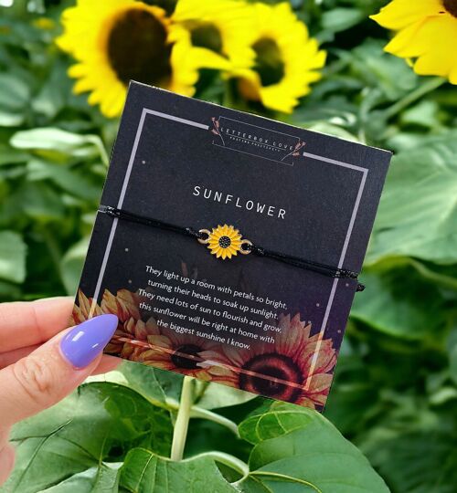 Sunflower Friendship Bracelet