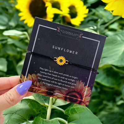 Sunflower Friendship Bracelet