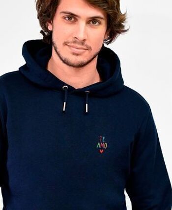 Hoodie homme te amo multicolore