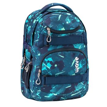 Sac à dos scolaire Wave Infinity Fantasy Set 2 Pcs 2