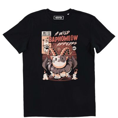 T-shirt Baphomeow - Tee-shirt Graphique Chat Baphomet