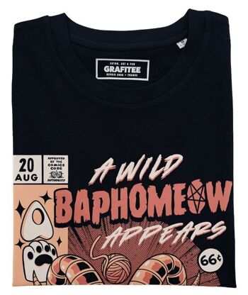 T-shirt Baphomeow - Tee-shirt Graphique Chat Baphomet 2