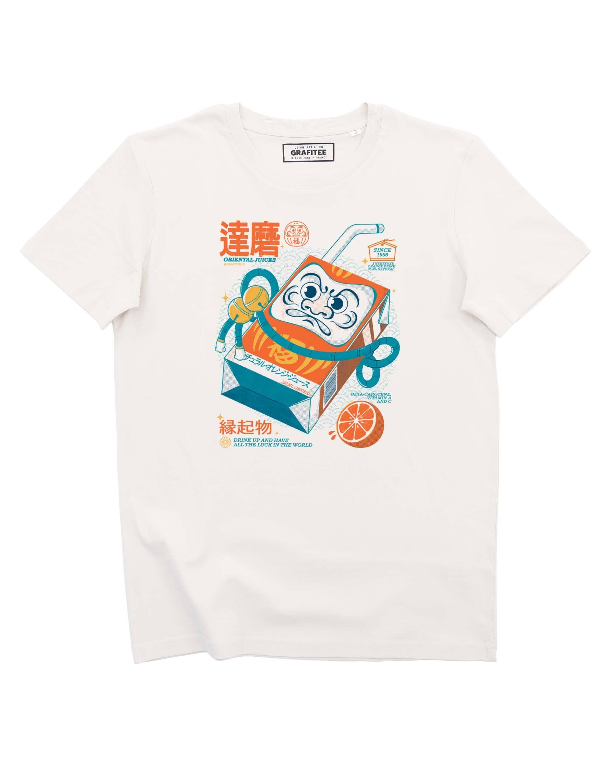 T-shirt Daruma Fresh Juice - Maglietta grafica Luck