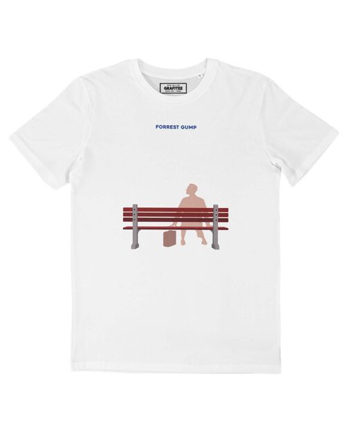 T-shirt Le Banc de Forrest - Tee-shirt Graphique Film