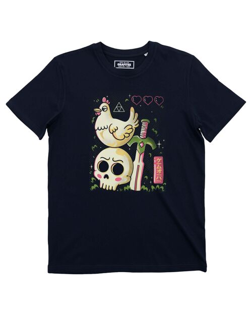 T-shirt Zelda Game Over - Tee-shirt Jeux Vidéo Link