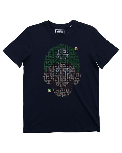 T-shirt Luigi Labyrinthe - Tee-shirt Graphique Jeux Vidéo