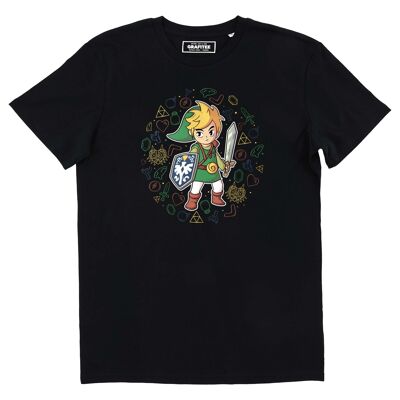 Link-T-Shirt – Zelda-Videospiele-Grafik-T-Shirt