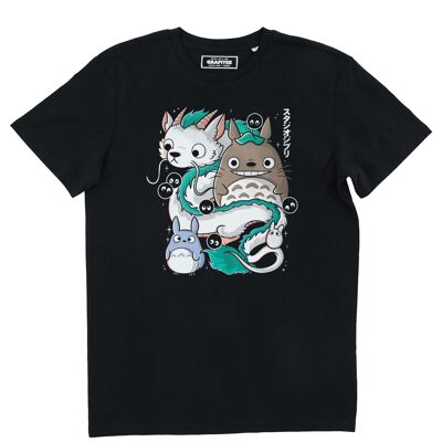 T-Shirt mit magischen Wesen – Manga Totoro T-Shirt