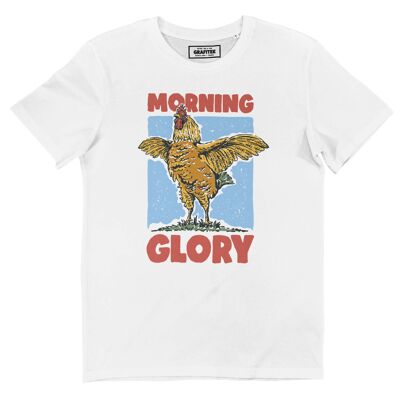 Morning Glory T-shirt - Animal Humor Graphic T-shirt