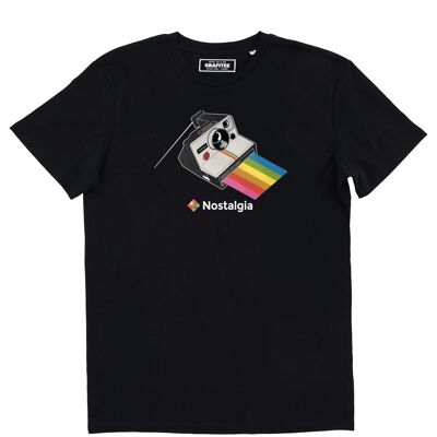 T-shirt Nostalgia Polaroid - Tee-shirt Graphique Rétro