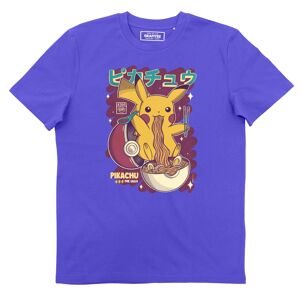 T-shirt Pikachu Ramen - Tee-shirt Graphique Pokemon Ramen