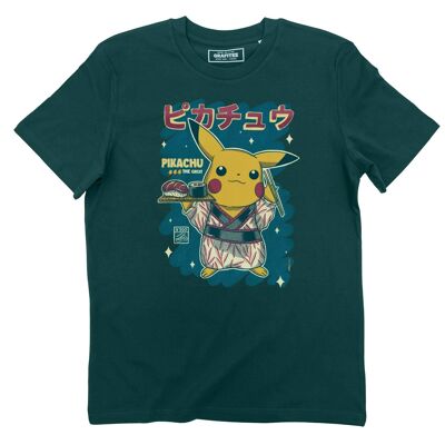 Pikachu Sushi T-Shirt - Pokemon Sushi Grafik-T-Shirt