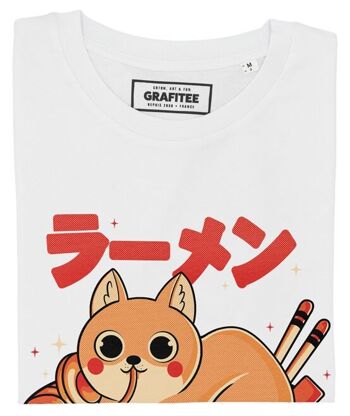 T-shirt Ramen Cat - Tee-shirt Graphique Nourriture Animaux 2