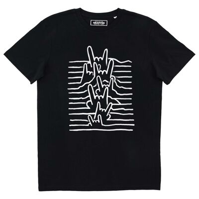 Camiseta Division Rock n Roll - Camiseta con dibujo musical