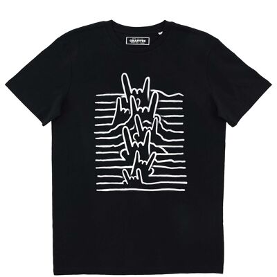 Division Rock n Roll T-Shirt – Musik-Zeichnungs-T-Shirt