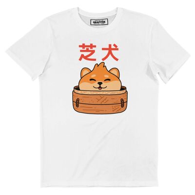 T-shirt Shiba Bao - Tee-shirt Graphique Chien Nourriture