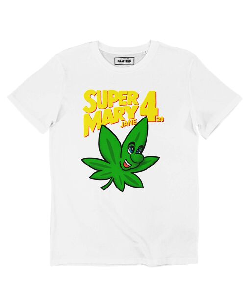 T-shirt Super Maryjane - Tee-shirt Graphique Mario Drogue