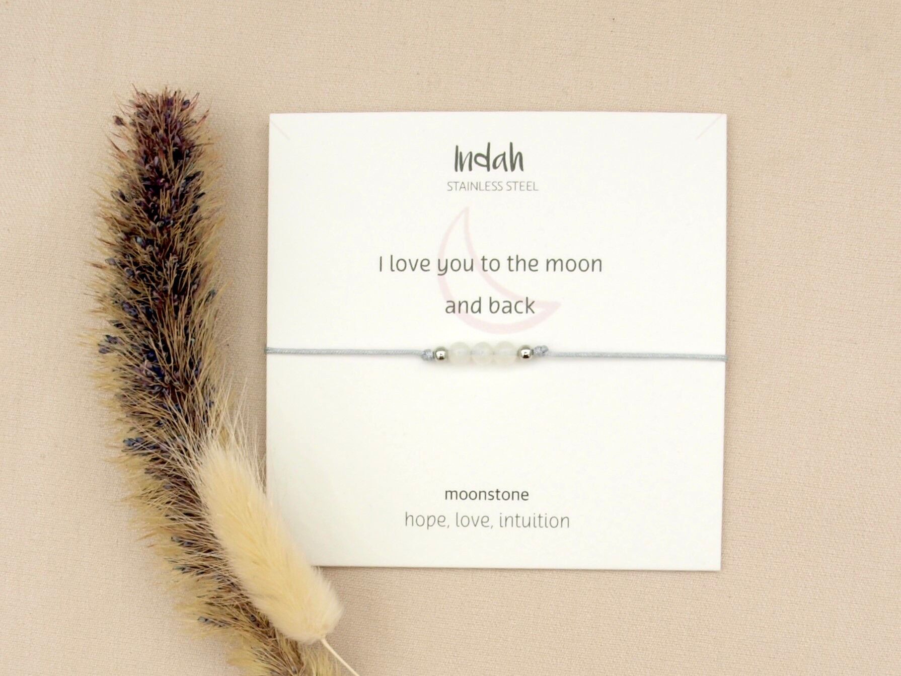 Bracciale roccia, pietra di luna, argento e oro