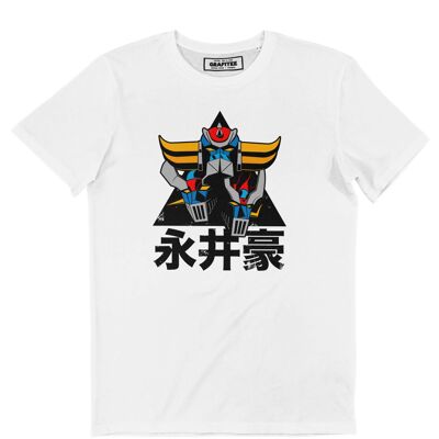 Mecha Trio T-Shirt - Manga Goldorack Grafik T-Shirt