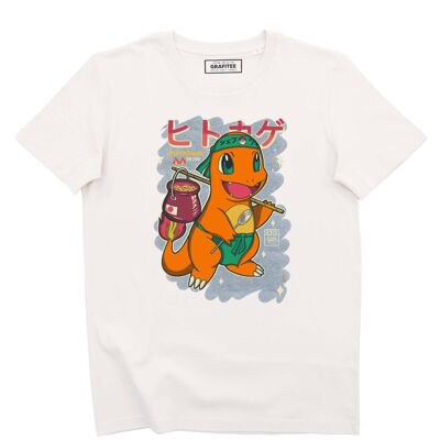 Charmander T-Shirt - Pokemon Food Grafik T-Shirt