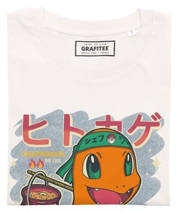 T-shirt Salamèche - Tee-shirt Graphique Pokemon Nourriture 3