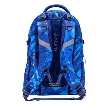 Ensemble de sac à dos scolaire Wave Infinity Deep Ocean 3 pièces 7