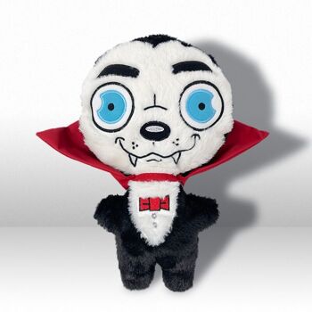 WufWuf Count Dogcula, jouet pour chien Dracula froissé et grinçant 2