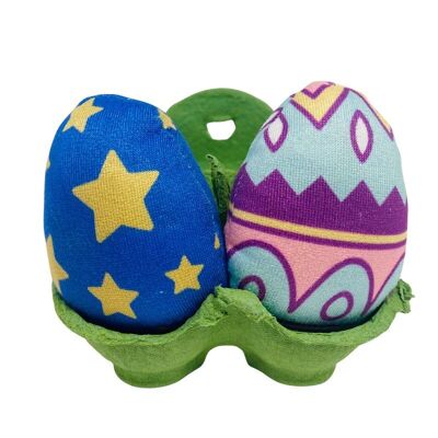 MyMeow Eggciting Eggs, Plush Cat Toy