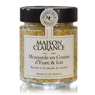 Artisanal mustard in Grains - 130g