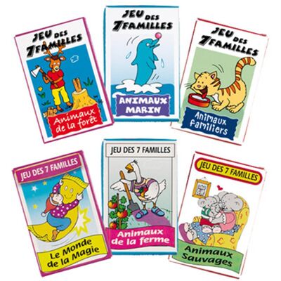 Jeu de 7 familles Assortis