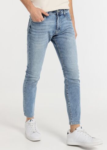 LOIS JEANS -Jean coupe skinny - Taille moyenne Lavage moyen 1