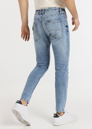 LOIS JEANS -Jean coupe skinny - Taille moyenne Lavage moyen 2