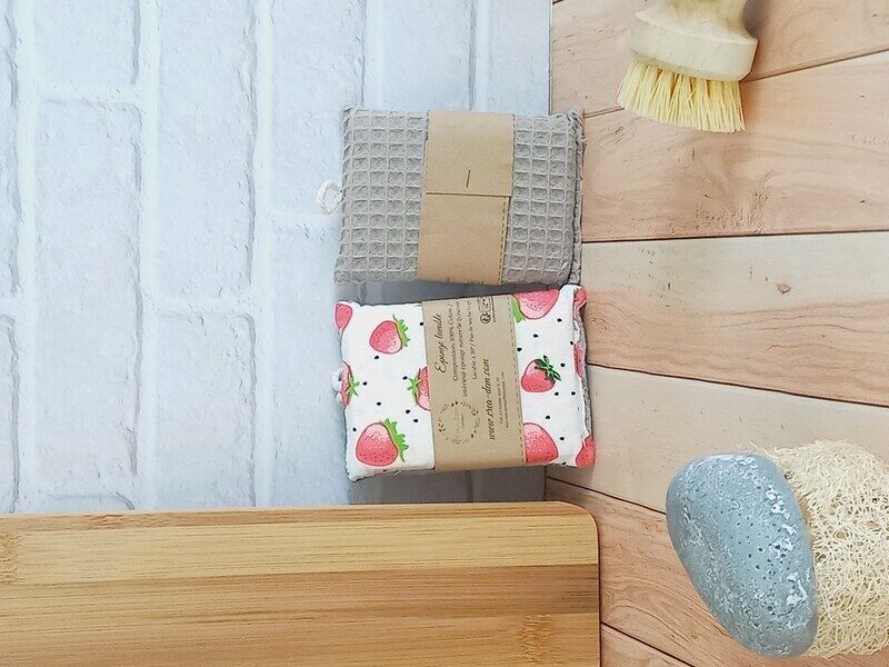 Confezione di spugne lavabili da 50