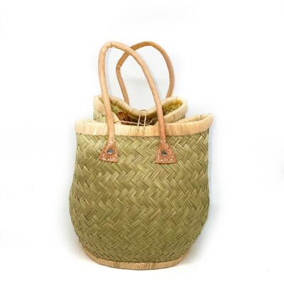 Panier de Madagascar rond