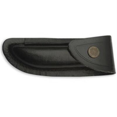 Estuche Cuero Negro 12 Cm