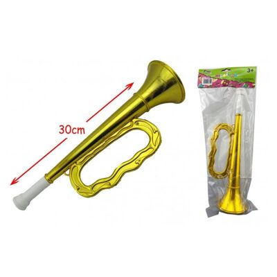 Goldene Trompete 30 cm