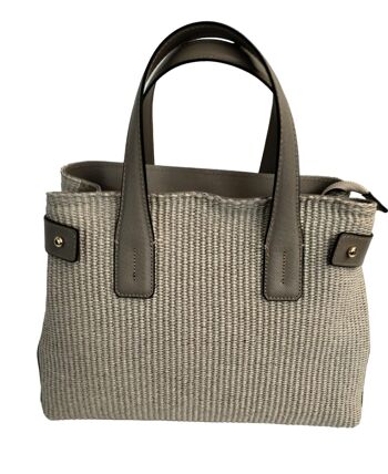 SAC TOTE/HOBO EN CUIR OU PAILLE AVEC POIGNÉES EN CUIR - B617 TOUS LES JOURS 30