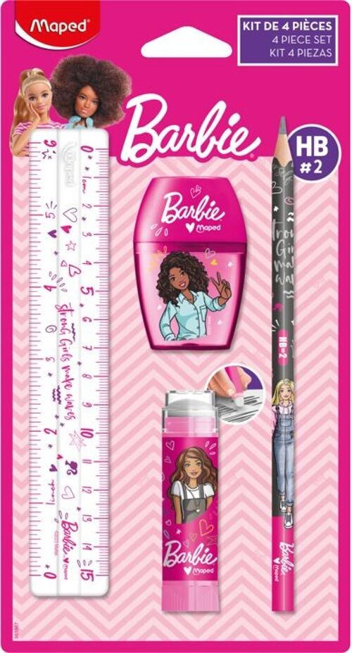 MINI STATIONERY SET BARBIE