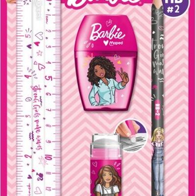 MINI-BRIEFPAPIER-SET BARBIE