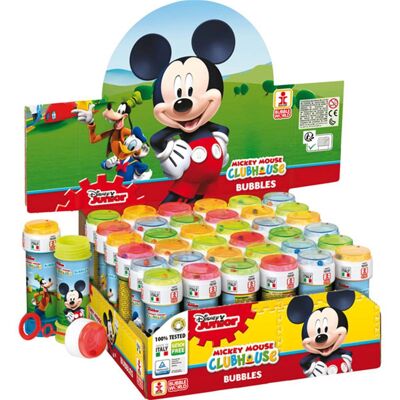 Mostrar 36 burbujas de Mickey