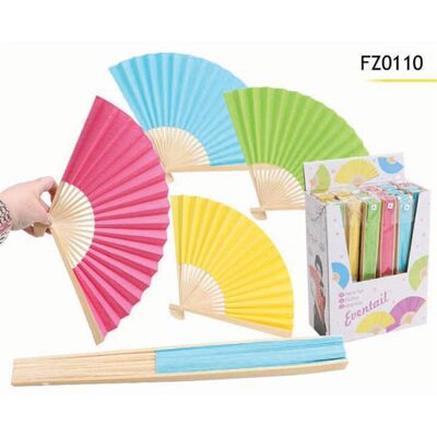 Wooden Fan 21 Cm