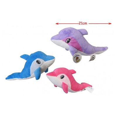Dolphin Plush Velvet 20 Cm