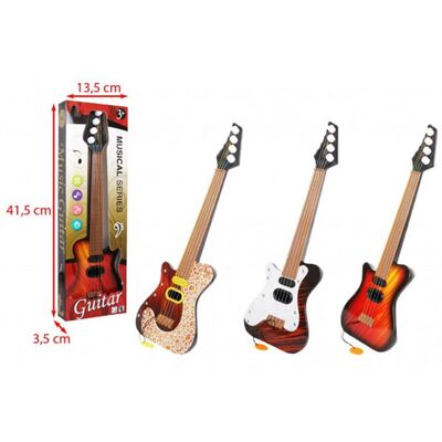 Caja Guitarra Rock 3 Colores 41 x 13 Cm