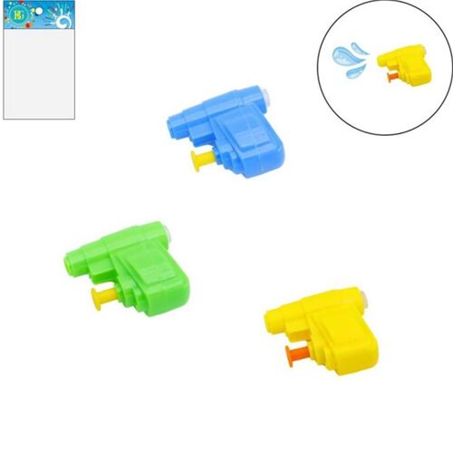 Pistolet à Eau 4 Cm 3 Couleurs Assorties