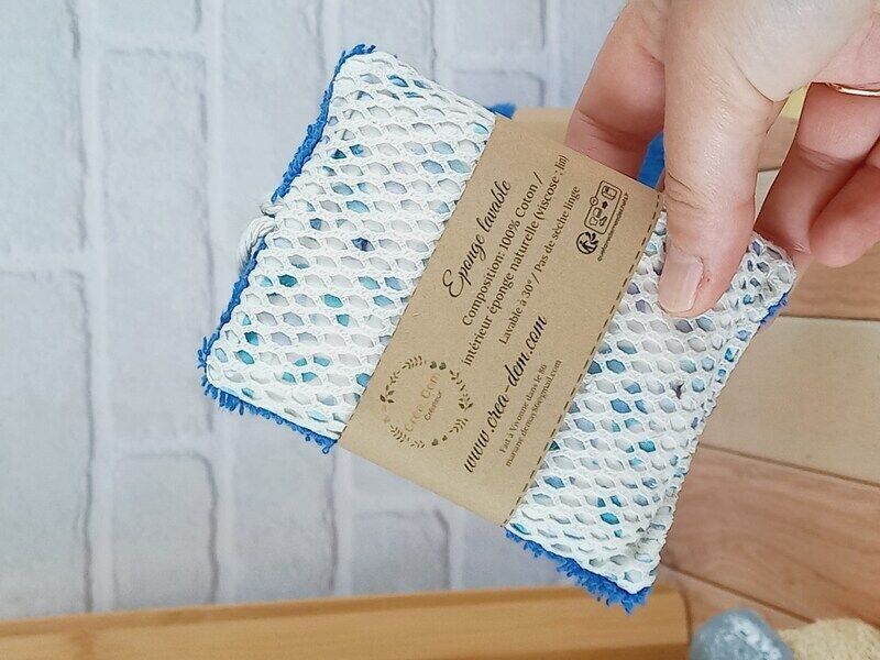 Waschbarer Kratzschwamm im 500er-Set