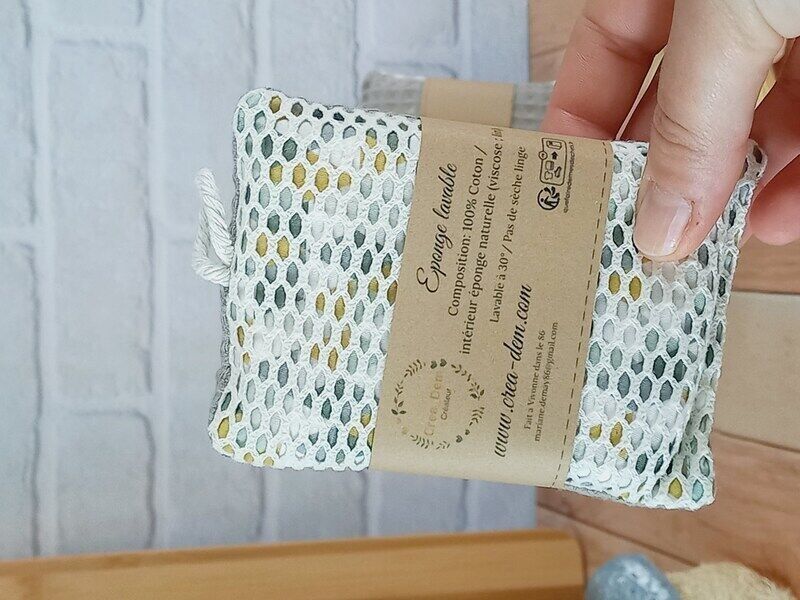 Waschbarer Kratzschwamm im 50er-Set