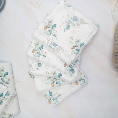 5 washable wipes / pack of 20