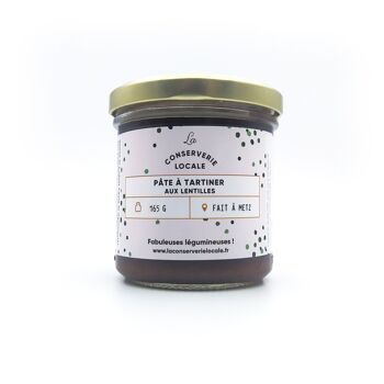 Pâte à Tartiner Lentille Bio 165g