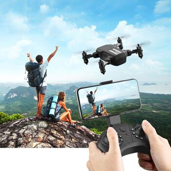 MINI DRONE 4K : Aéronef Miniature avec Camera Grand Angle et Commande WiFi via Smartphone 21