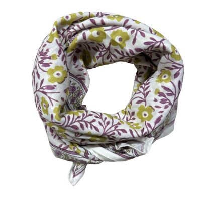 Foulard BELLIS MAUVE Mum